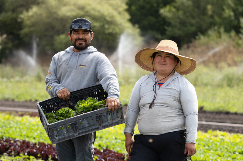 Teo and Maxima Zarate - of Zarate Family Farms